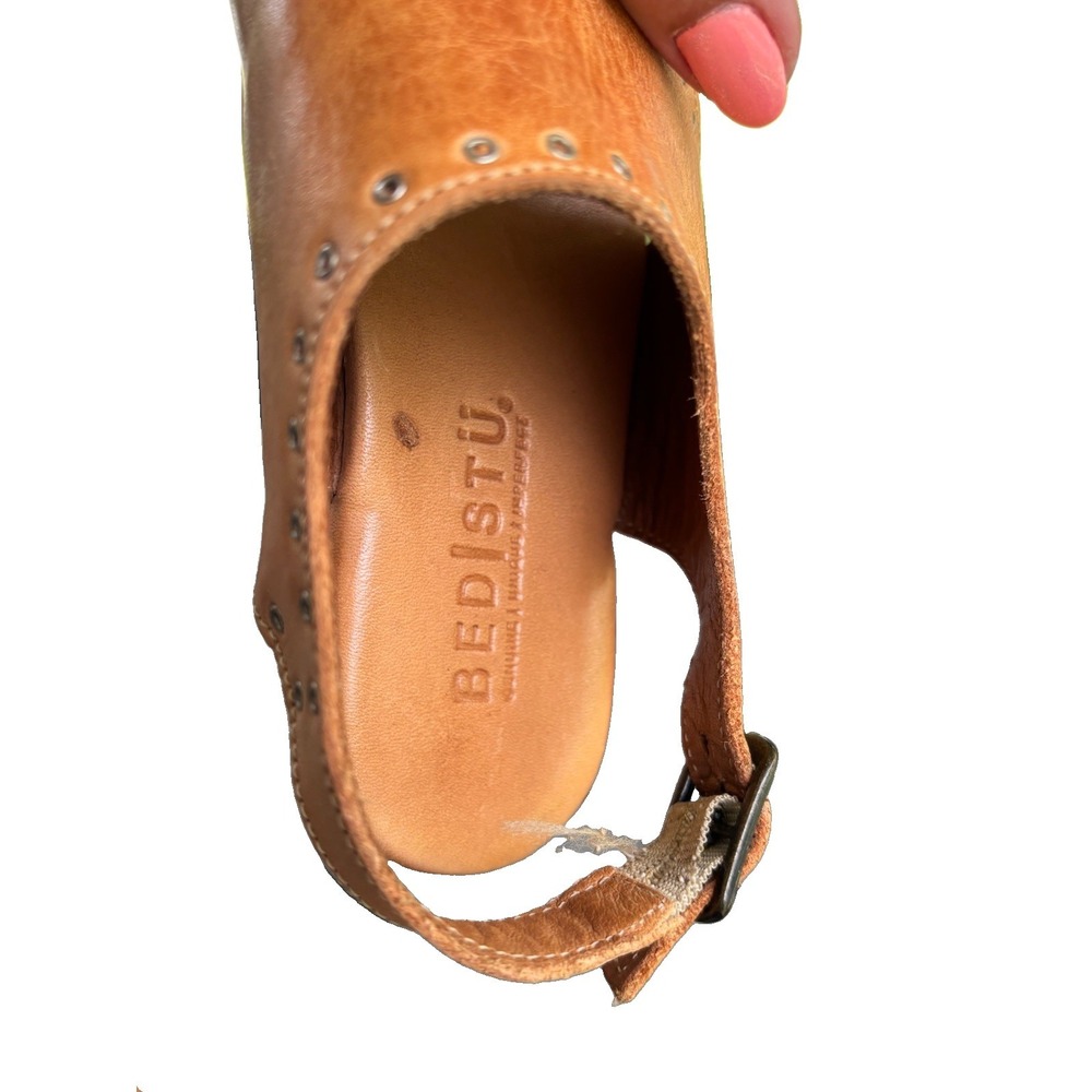 Bed Stu Misha Leather Sandals Rustic Tan Women's Size 6 Handmade Boho - Picture 5 of 8